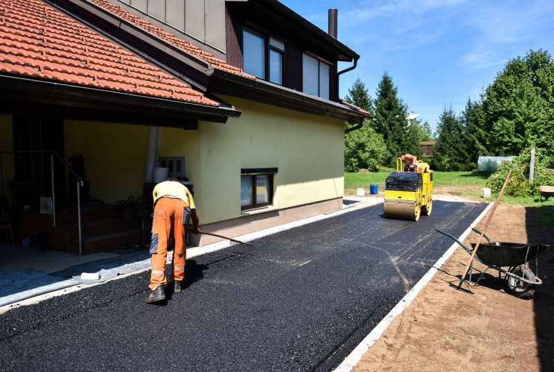 Residential Asphalt Paving detail
