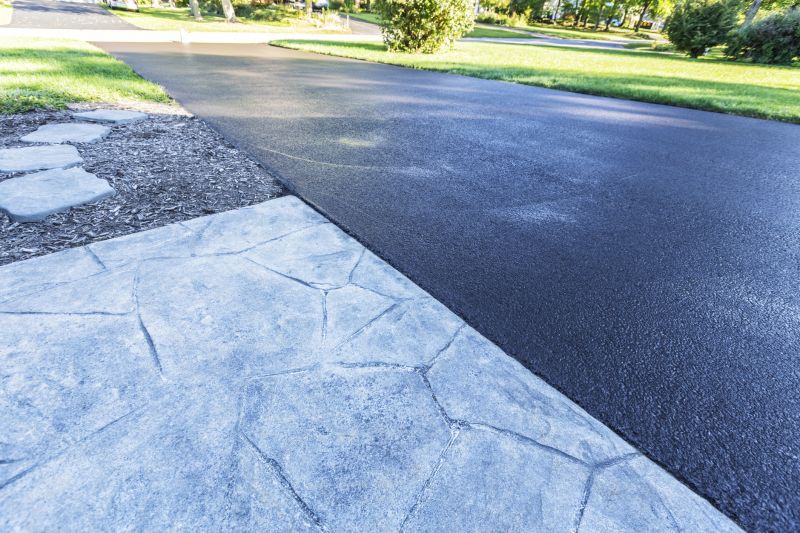Completed Residential Asphalt Driveway