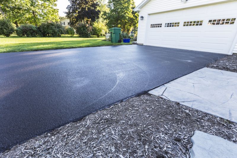 Driveway with Clear Edging